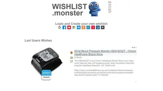 Wishlist.monster screenshot