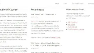 WiX (Windows Installer XML) screenshot