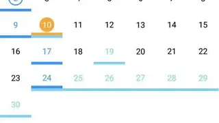 WLC Biblical Calendar screenshot