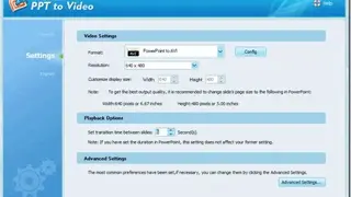 Wondershare PPT2Video Converter screenshot