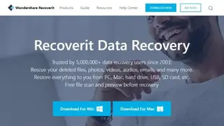 Wondershare Recoverit screenshot