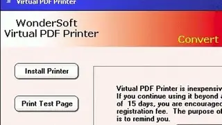 Wondersoft Virtual PDF Printer screenshot