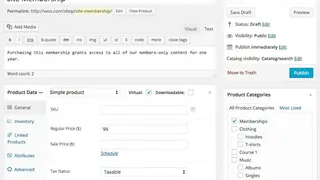 WooCommerce Memberships screenshot