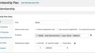 WooCommerce Memberships screenshot