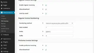WooCommerce PDF Invoice screenshot