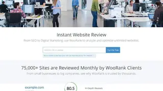 Woorank screenshot