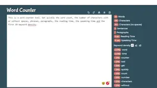 WordCounter.online screenshot