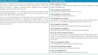 WordCountTools screenshot