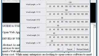 WordFlashReader screenshot