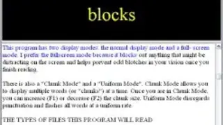 WordFlashReader screenshot