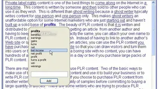WordFlood screenshot