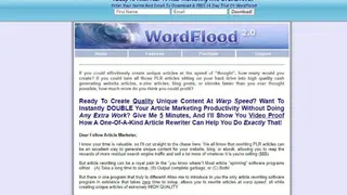 WordFlood screenshot