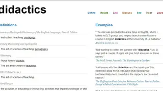 Wordnik screenshot