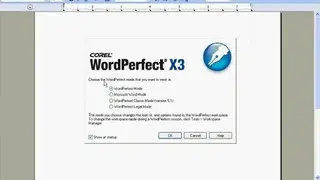 WordPerfect Office screenshot