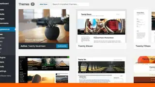 WordPress screenshot