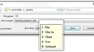 WordQ & SpeakQ screenshot