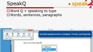 WordQ & SpeakQ screenshot