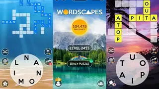 Wordscapes screenshot