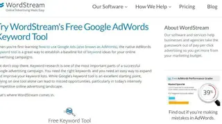 WordStream screenshot
