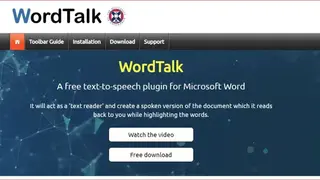 WordTalk screenshot
