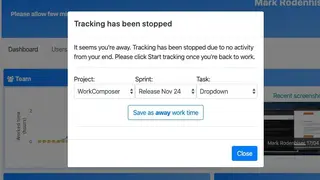 WorkComposer Time Tracking screenshot