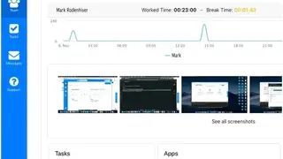 WorkComposer Time Tracking screenshot