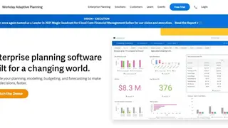 Workday Adaptive Planning screenshot