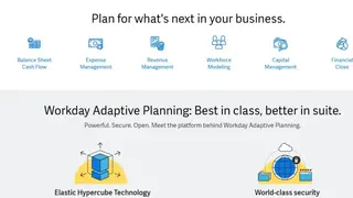 Workday Adaptive Planning screenshot