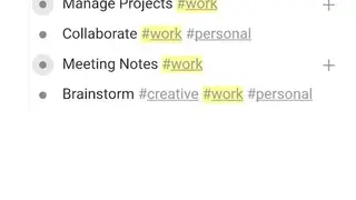 WorkFlowy screenshot