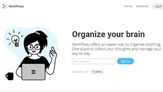 WorkFlowy screenshot