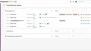 Workgroups DaVinci screenshot