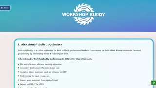 Workshop Buddy screenshot