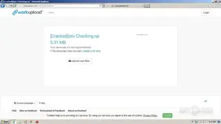 Workupload screenshot