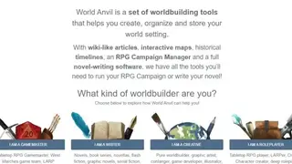 World Anvil screenshot