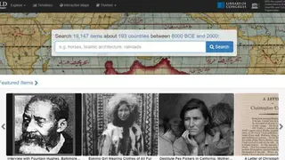 World Digital Library screenshot