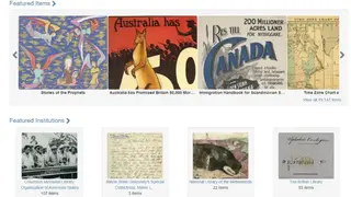 World Digital Library screenshot