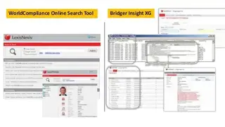 WorldCompliance Search Tool screenshot