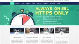 WoSign Free SSL screenshot