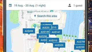 Wotif screenshot