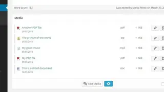 WP Attachments screenshot