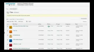 Wp-client screenshot