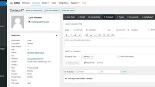 WP ERP screenshot