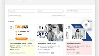 WP Event Manager screenshot