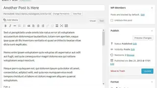 WP-Members Membership Plugin screenshot