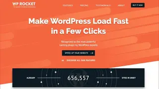 WP Rocket screenshot