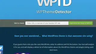 WP Theme Detector screenshot