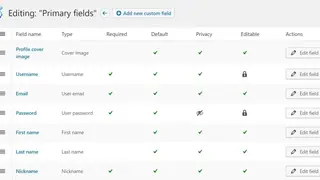 WP User Manager screenshot