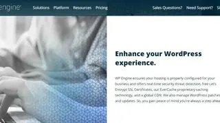 WPEngine screenshot