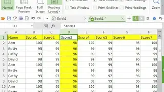 WPS Office Spreadsheets screenshot