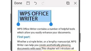 WPS Office Spreadsheets screenshot
